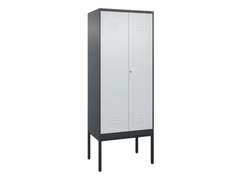 locker voor scheiding van kleding,HxBxD 2120x800x500mm,2vak
