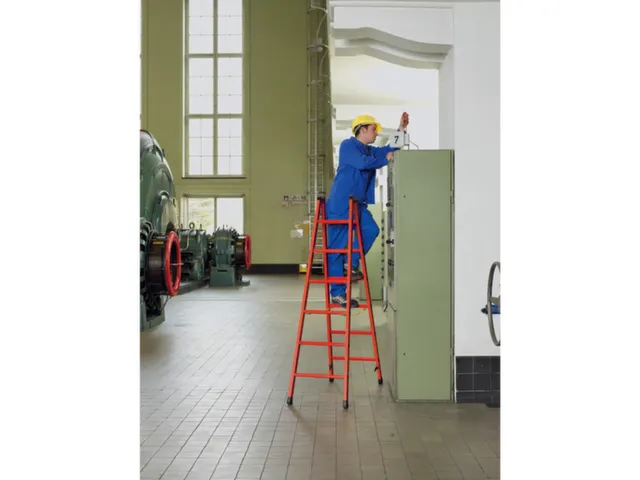 Ladder Met Sporten Bomen/sporten Glasvezel Boom L 4 12M 2X14Sporten