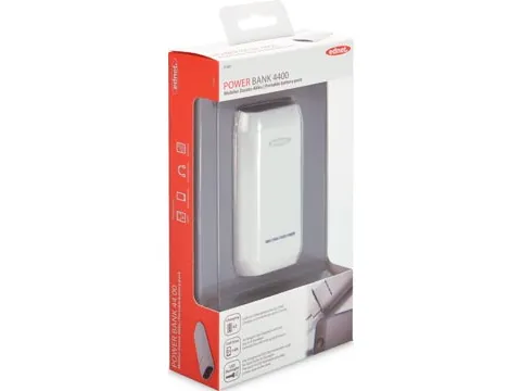 Ednet Powerbank 4.400 mAh Wit