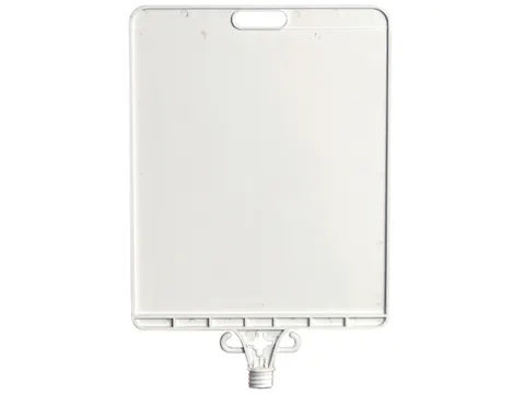 bord,v. set kettingstaanders,blanco,bord HxB 460x360mm,PP,wit