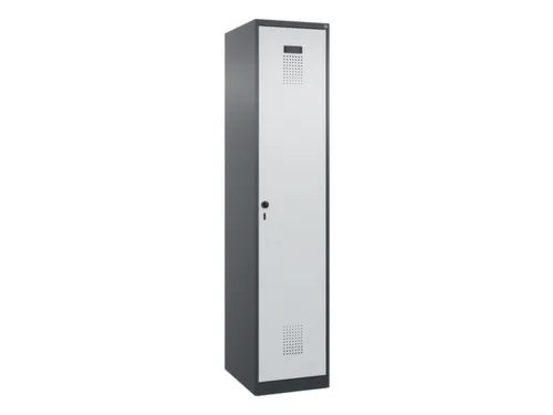 locker voor scheiding van kleding,HxBxD 1850x400x500mm,1vak