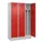 locker voor scheiding van kleding,HxBxD 1950x1200x500mm,3vak