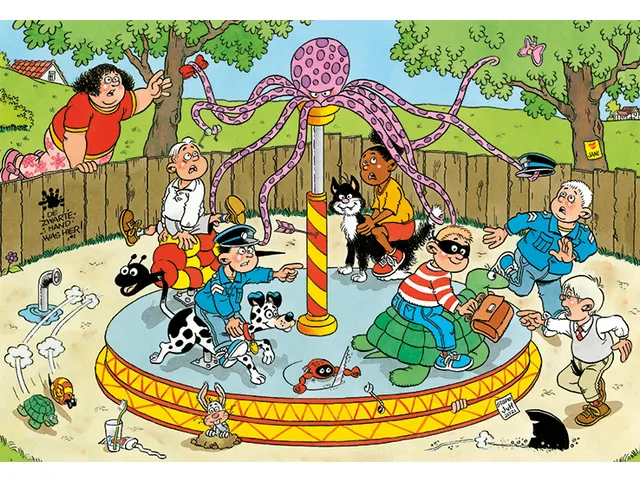 Puzzel Jan van Haasteren Junior 8 De Draaimolen 240 stukjes