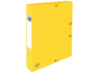 Elastobox Oxford Top File+ A4 40mm geel - 1
