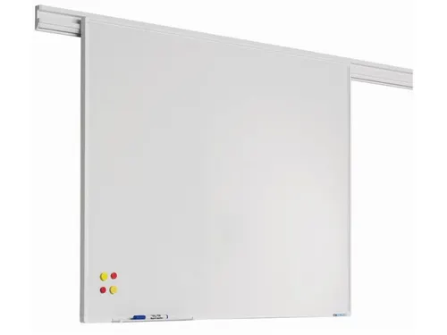 Smit Visual Whiteboard Partnerline Rail 90x180cm Emaille