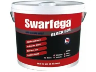 Swarfega Black Box tissues huidreiniging 4x 150 wipes - 1