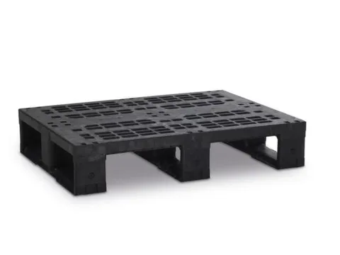 Kunststof Displaypallet 155x600x800mm Draagverm. 2000kg 3 Sleden