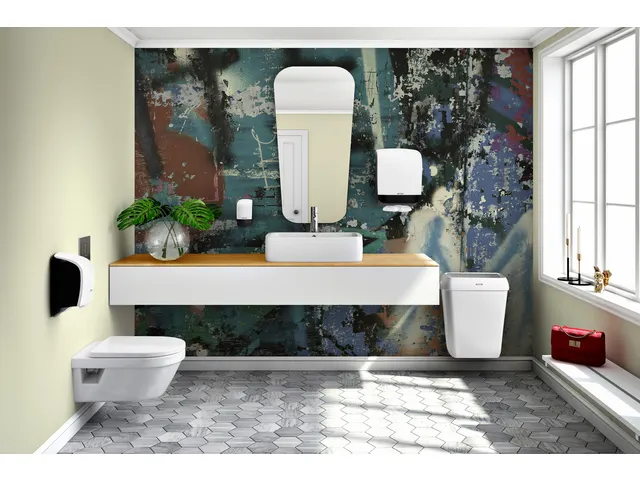 Toiletpapierdispenser Katrin Gigant S jumbo klein wit 90069