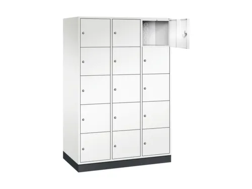 grootvolume-lockersysteem,HxBxD 1950x1220x600mm,3x5vakken,cil.-slot