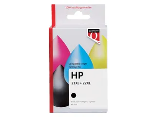 Inktcartridge Quantore alternatief tbv HP C9351CE C9352CE 21XL 22XL - 1