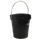 Hygiene 5688-9 emmer 6 liter zwart maatverdeling en schenktuit