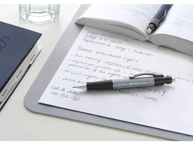 Vulpotlood Faber-Castell Grip Plus 0,7mm steengrijs
