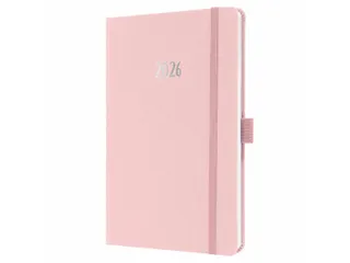 Weekagenda Feel A5 2026 (NL/FR/EN/DU) Soft Rose Hardcover - 1