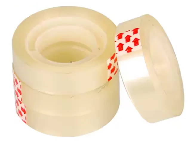 Ruban adhésif auto-adhésif Bopp 19mm x 33m transparent