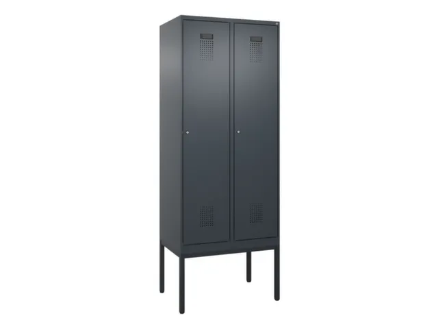 locker voor scheiding van kleding,HxBxD 2120x800x500mm,2vak