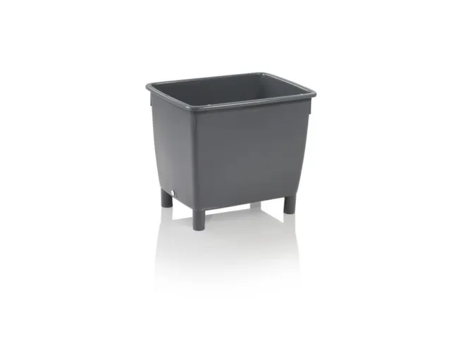 Onderrijdbare Rechthoekige Bak 210 liter 685x790x605mm Grijs