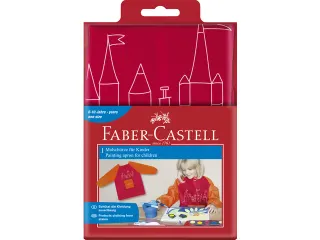 Verfschort Faber-Castell rood/oranje - 2