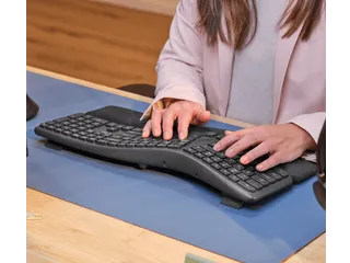 Trust Keyra Draadloos Ergonomisch Toetsenbord Zwart QWERTY US - 4