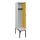 locker met bank,HxBxD 2120x400x815mm,1vak,vak B 400mm,cilinderslot