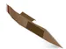 Wikkelverpakking 396x328x112mm Bruin Enkelgolf Zelklevend 20kg