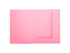 50 dossiermappen met 2 kleppen SUPER 250 24x32cm Roze