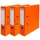 Pak 3 ordners PP/pap A4 80mm oranje PP A4 80mm ORANJE