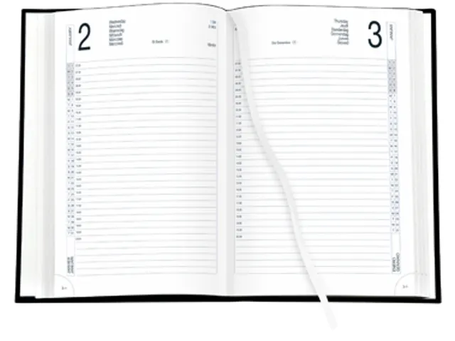 agenda Businesstimer, zwart, 2021