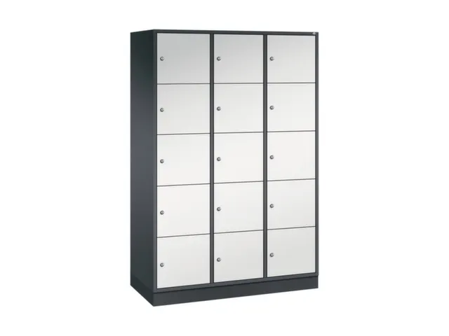 armoire multicases grand volume RAL7021/RAL7035 HxlxP 1950x1220x500mm
