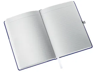 Leitz Style notitieboek A5 gelijnd met harde kaft Titanium Blauw - 10