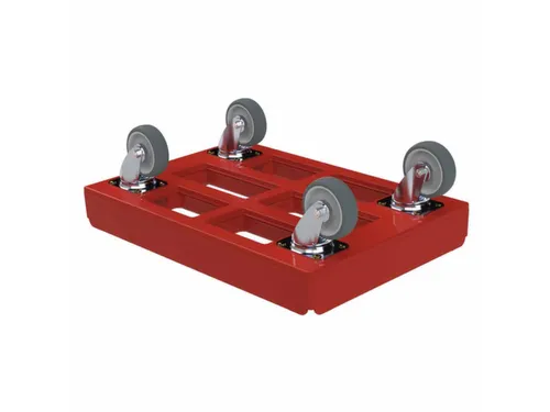 onderwagen voor kratten,draagverm. 300kg,laadvl. LxB 600x400mm