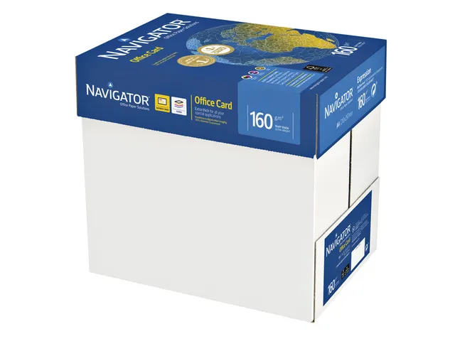Kopieerpapier Navigator Office Card A4 160 Gram Wit