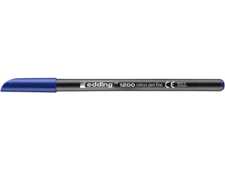 Fineliner edding 1200 blauw 0.5-1.0mm - 4