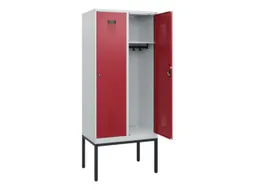 schoollocker,HxBxD 1950x800x500mm,2vak,vak B 400mm,cil.-slot