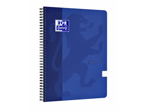 Spiraalblok Oxford Touch A4 lijn 70vel blauw