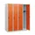 schoollocker,HxBxD 1530x1200x500mm,4vak,vak B 300mm,draaigrendel
