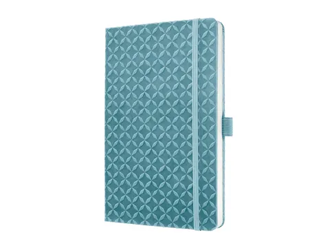 Notitieboek Sigel Jolie Flair A5 hardcover gelinieerd sky blue