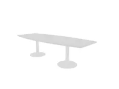 vergadertafel,HxBxD 740x2800x1100mm,vatvormig