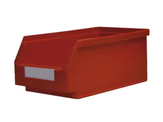 Magazijnbakken Pe Hxbxd 150X200X350/300Mm Rood - 1