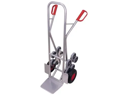 5 Ster Trappensteekwagen Aluminium 200kg Massief Rubber Banden