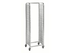 dienbladwagen,draagverm. 150kg,36etage(s),Dienbladschap,zilverkleurig