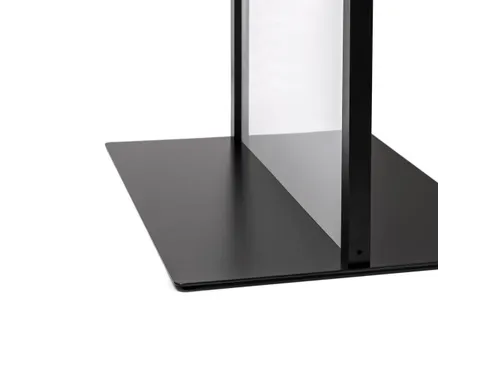 Totem Paneel+ Dubbelzijdige Display 70x200cm Zwart frame