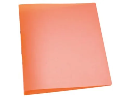 Ringmap A4 PP 2 Ringen 25mm Transparant Oranje