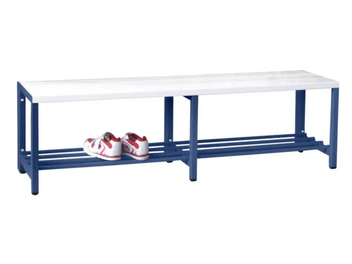 omkleedbank,HxLxD 430x1500x370mm,onderstel RAL5010