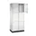 grootvolume-lockersysteem,RAL 7035,HxBxD 1950x820x500mm,2x3vakken