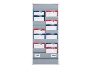 Werkplaats-/Opdrachtplanner Kunststof Profiel 1278x554mm 10 Rijen - 4