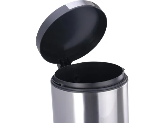 Luxe Pedaalemmer 12 Liter mat RVS Artistic step