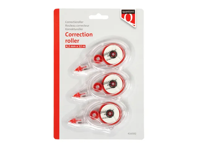 Correctieroller Quantore 4.2mm blister á 3 stuks