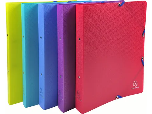Ringbuch Fizz A4+ PP 2R 30mm sort