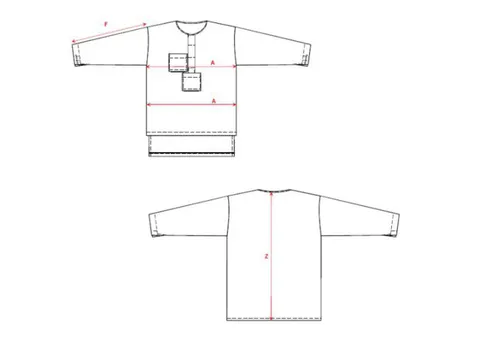 606G baaihemd, marine, maat XL, per stuk
