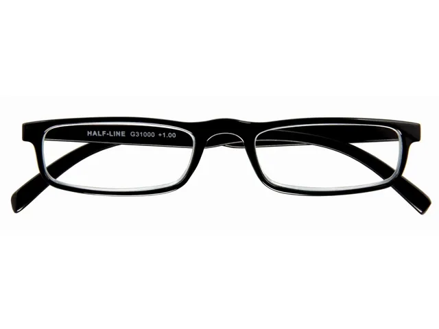 Lunettes de lecture I Need You +2.50 dpt Half-line noir